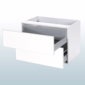 Skuffeskab med fuldudtr�k/softluk b: 30 cm