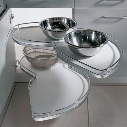 Kitchn LEMANS II HØ. SILVER EXCL. SOFTSTOP
