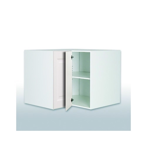 Hj�rneskab b: 90cm. med kn�kl�ge og 1 hylde