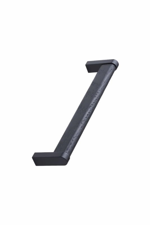 Furnipart - Crossing - greb i eg og zink bejdset sort / mat sort CC160mm L168mm H38,6mm