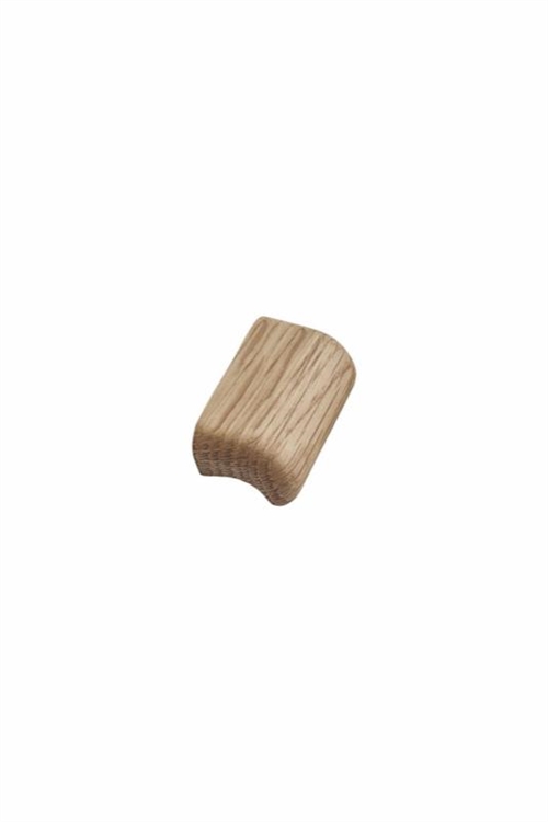 Furnipart- Glove - knop i eg lakeret CC32mm L55mm H26,1mm