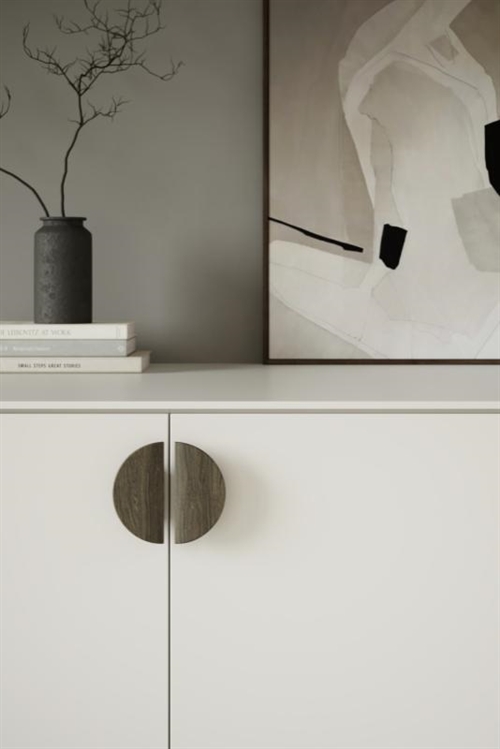 Furnipart - Horizon large - greb i eg mørkebrun CC64mm L140mm H70mm