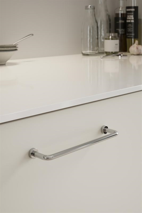 Furnipart - Lounge - greb i rustfrit stål plank poleret CC128mm L142mm H35mm B14mm