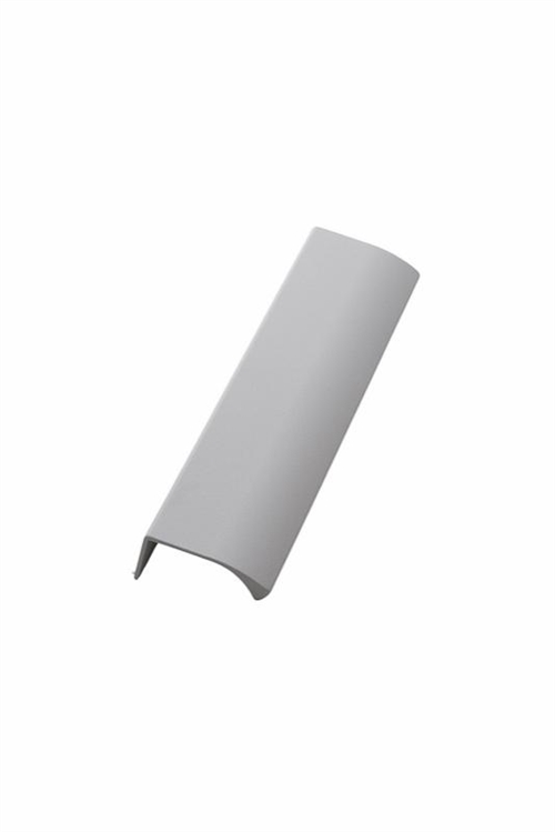 Furnipart - Edge Straight - greb i aluminium klitgrå m/struktur CC20mm L40mm B40,9mm