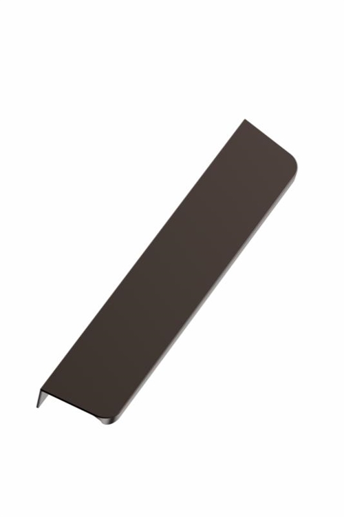 Furnipart - Comet - Profil bagmonteret i aluminium mat bronze look CC160mm L200mm H20mm