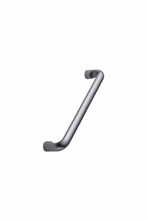 Furnipart - Carve - greb i zink børstet antracit CC160mm L173,5mm H31,5mm