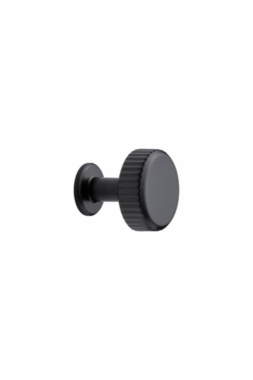 Furnipart- Villa round - knop i zink gun-metal H20mm Ø30mm