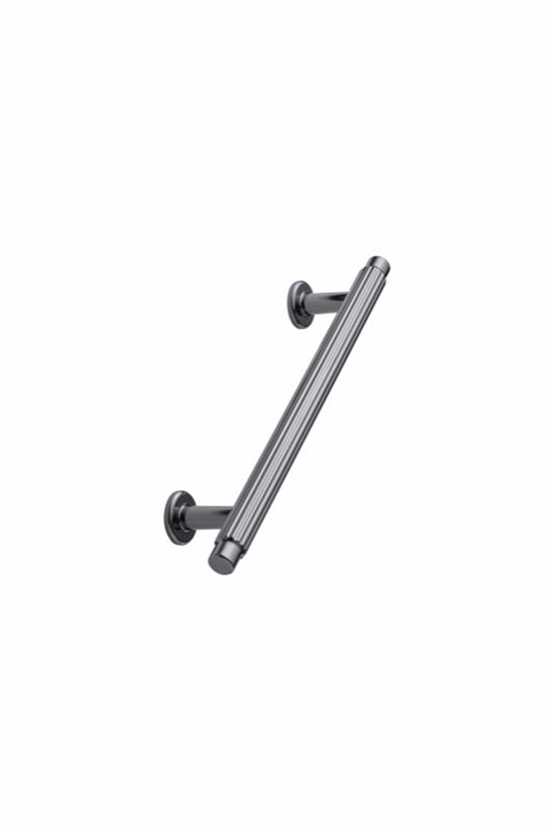 Furnipart - Villa - greb i zink sort nikkel CC128mm L177,5mm H34,1mm