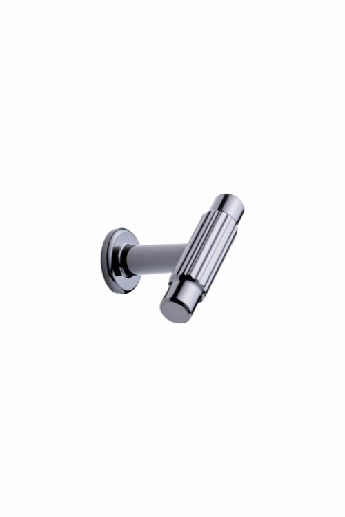 Furnipart- Villa t - knop i zink gun-metal L50mm H34mm B20mm 
