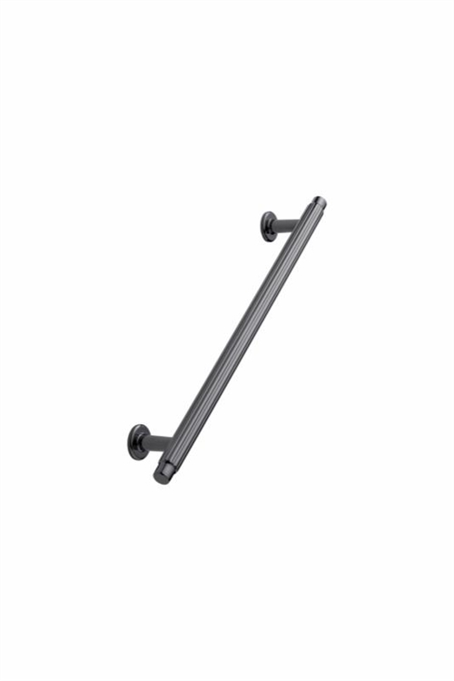 Furnipart - Villa Long - greb i aluminium sort nikkel CC2x320mm L690mm H34mm