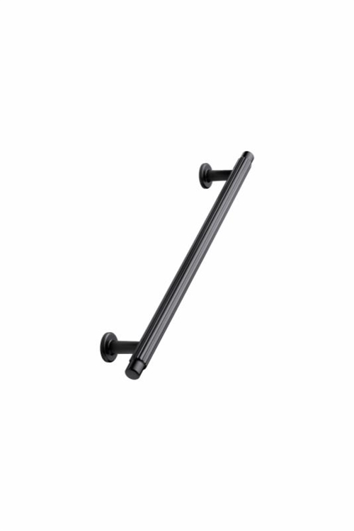 Furnipart - Villa Long - greb i aluminium gun-metal CC2x320mm L690mm H34mm