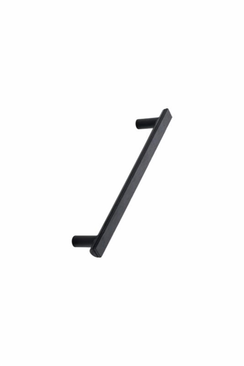 Furnipart - Bis - greb i eg og zink bejdset sort / mat sort CC160mm L32mm H12mm