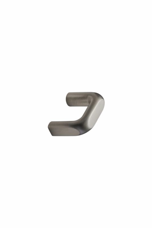 Furnipart- Unify - knop i zink inox look CC32mm L42mm B34mm