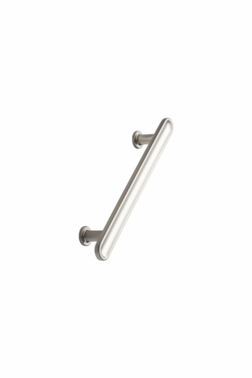 Furnipart - Chateau - greb i zink inox look CC128mm L180mm H30mm