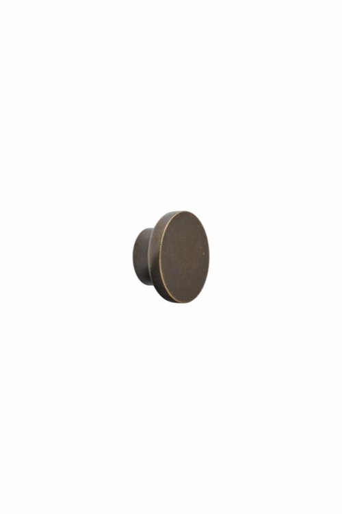 Furnipart - Circle - knop i zink antik brun Ø50mm H24mm