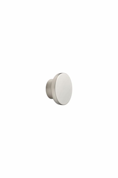 Furnipart - Circle - knop i zink inox look Ø50mm H24mm