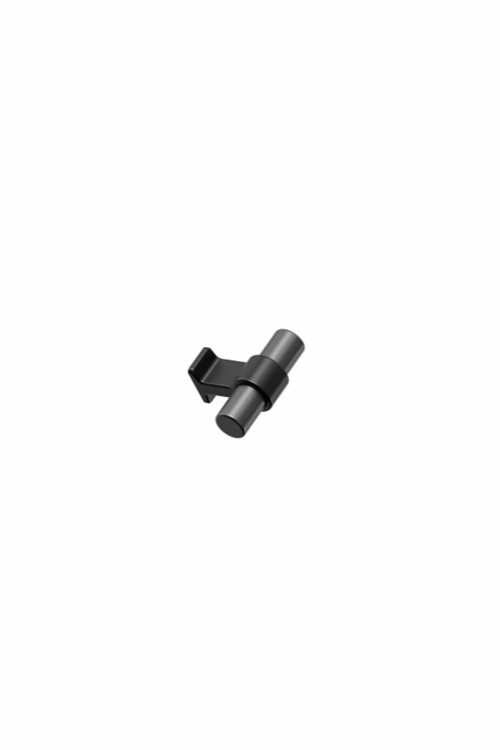 Furnipart - Bond - knop i aluminium og zink mat sort / gun-metal H38,5mm