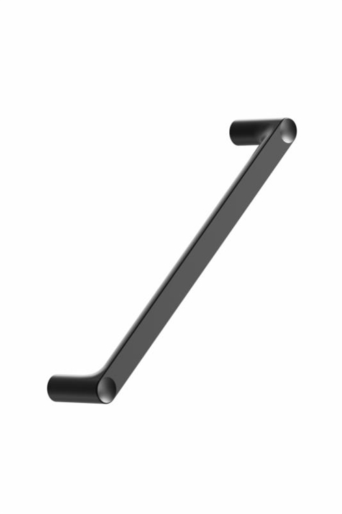 Furnipart - Punto - greb i zink mat sort CC160mm L172mm H31mm
