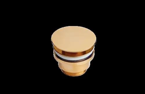 Bundventil til Marmorline badbordplader - blank messing