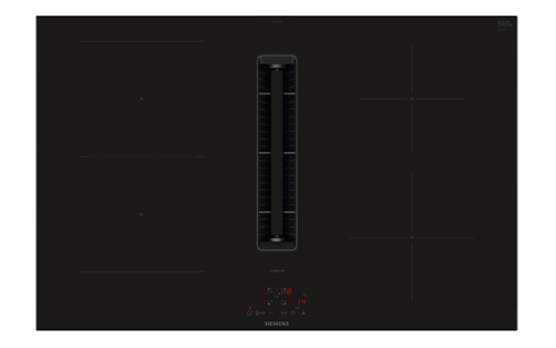 Induktionskogeplade med indbygget emfang 80 cm - Siemens iQ300 - ED877BS16E