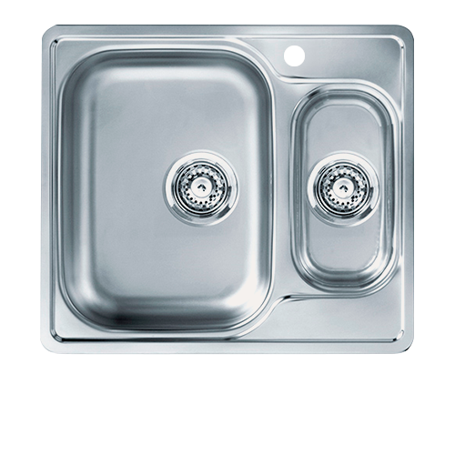 Franke MOX 660P underlimet køkkenvask i stål min. 60 cm skab