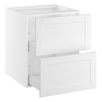 Kitchn Underskab, 2 skuffer. H:704 B:600 D:580
