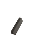 Furnipart - Fall Handle - greb i aluminium børstet mat sort CC128mm L140mm B1