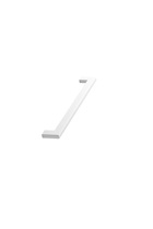 Furnipart - Flat - greb i zink hvid CC192mm L206mm B7,5mm H33mm