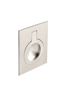 Furnipart - Flush - greb i zink inox look CC32mm L58mm