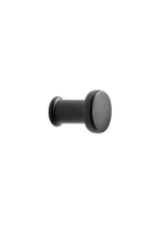 Furnipart - Gate Knob - greb i Zink Mat sort H22,8mm Ø18,2mm