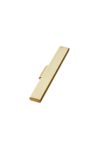 Furnipart - Hammer - greb i zink børstet guld CC32mm L160mm B23,6mm H16,2mm