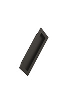 Furnipart - Inn - greb i zink mat sort L160mm B50mm H12mm