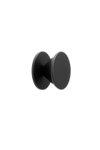 Furnipart - Orbit - greb i Zink Mat sort H22mm Ø35,8mm