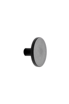 Furnipart - Plato OceanIX - greb i Genbrugt havplast tumblet Indfarvet sort H24,3mm
