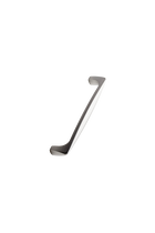 Furnipart - Span - greb i Aluminium Inox look CC160mm L170,6mm B14,6mm H32,5