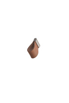 Furnipart - Strap - greb i Læder/Zink Cognac/inox look CC16mm L30,6mm B23,9m