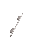 Furnipart - Tau Handle - greb i aluminium inox look CC160mm L286mm B10mm H24,