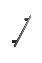 Furnipart - Transit Handle - greb i Zink Mat sort CC160mm L219mm B12mm H24mm