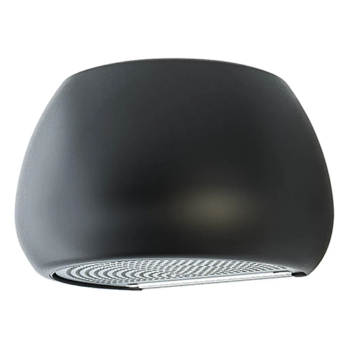 Witt Chubby Matte black-2 Væghængt emhætte Sort