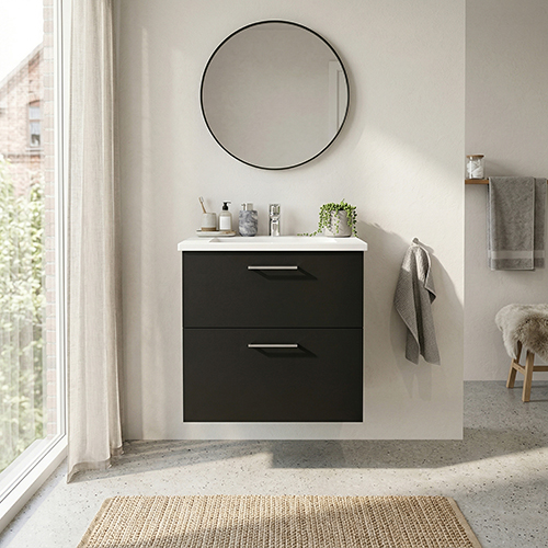 Kitchn BADSÆT 62 CM Hvid Marmorvask