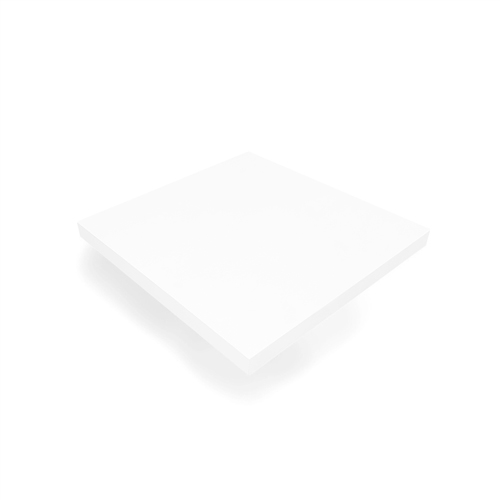 Kompaktlaminat bordplade  hvid struktur m/hvid kerne nr. 415   på mål