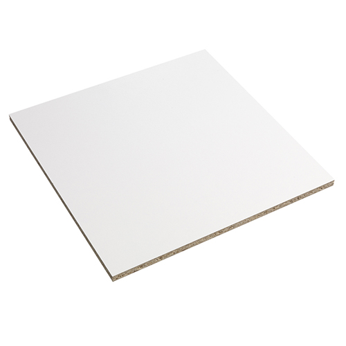 Udvendig gavl 68 x 280 cm - Hvid med faste mål