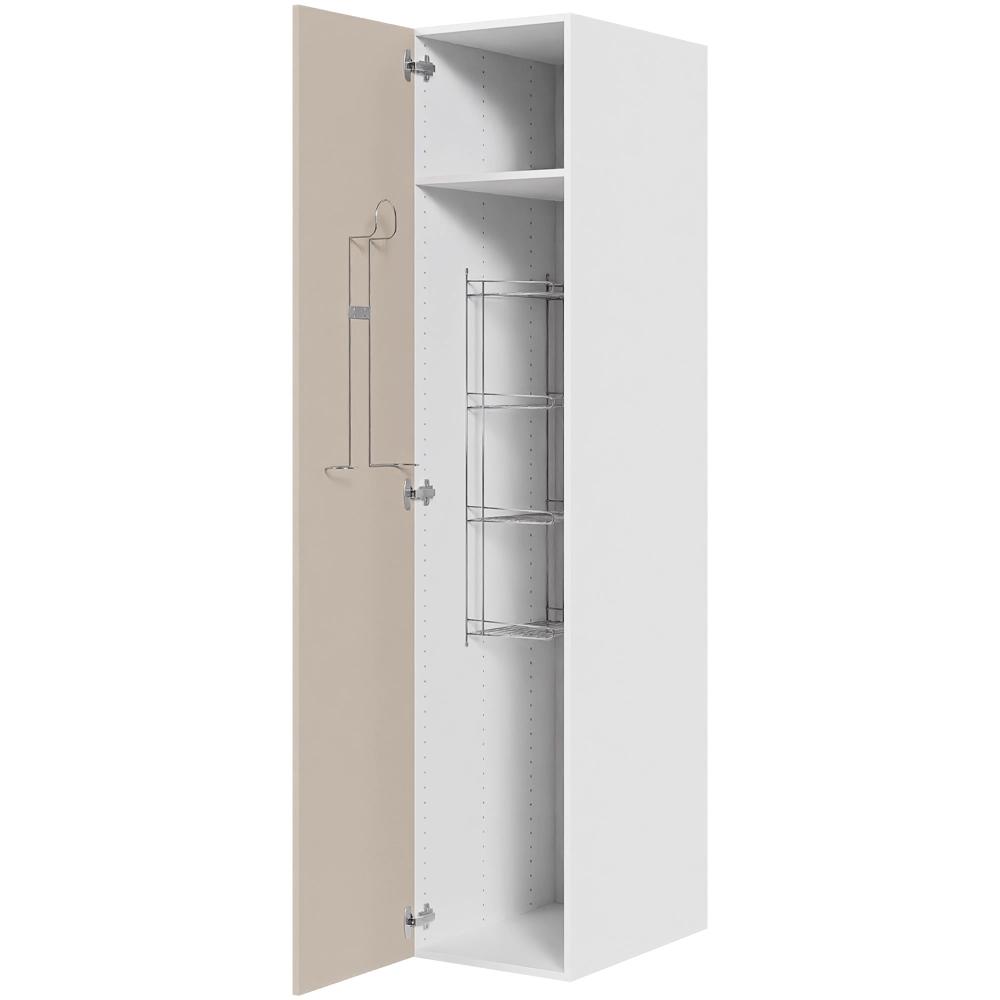 Multi-Living Kosteskab 40 cm med hylde, trådreol, slangeholder og låge