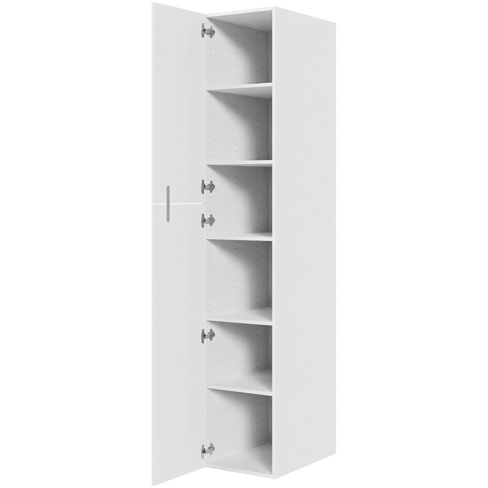 Multi-Living XL Hyldeskab 40 cm med 5 hylder og to-delt låge