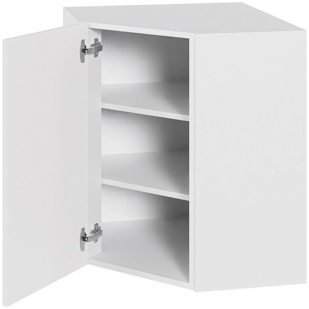 Multi-Living Diagonalt hjørneskab 60 cm med 2 hylder og låge