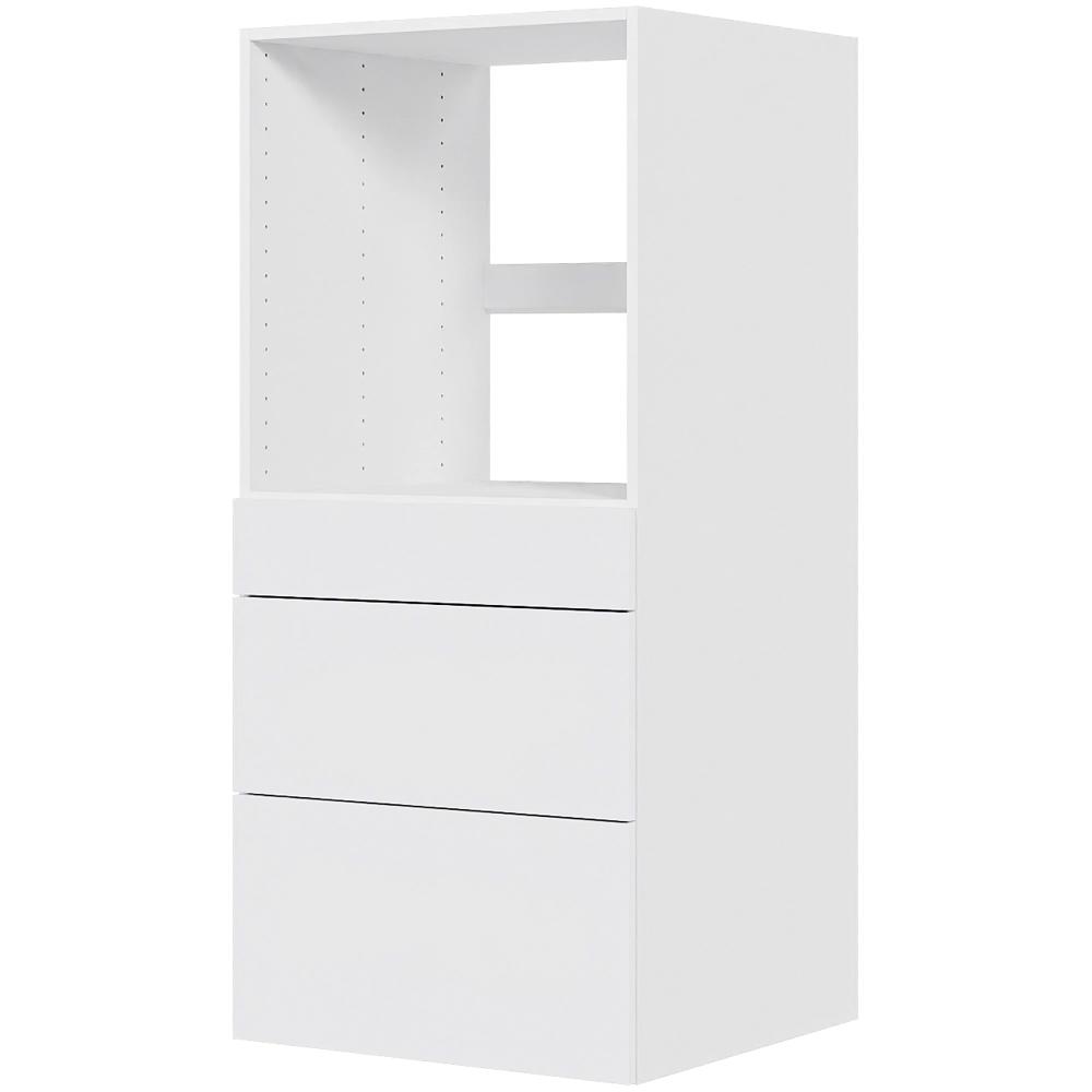 Multi-Living Indbygningsskab til ovn H: 131,2 cm D: 60,0 cm - Deludtræk/softluk