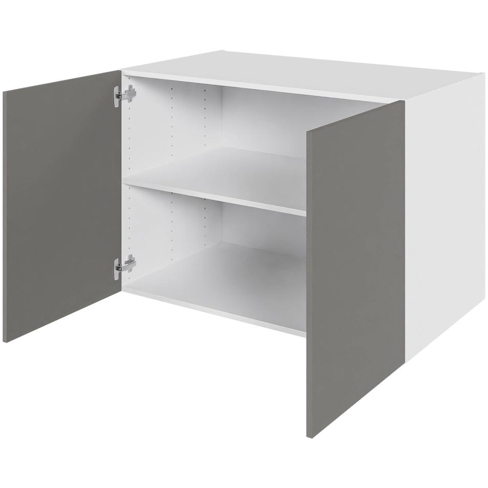 Multi-Living Køkken hyldeskab i Cibo Grigio H: 70,4 cm D: 60,0 cm - 2 låger inklusiv 1 hylde - Bredde: 100 cm