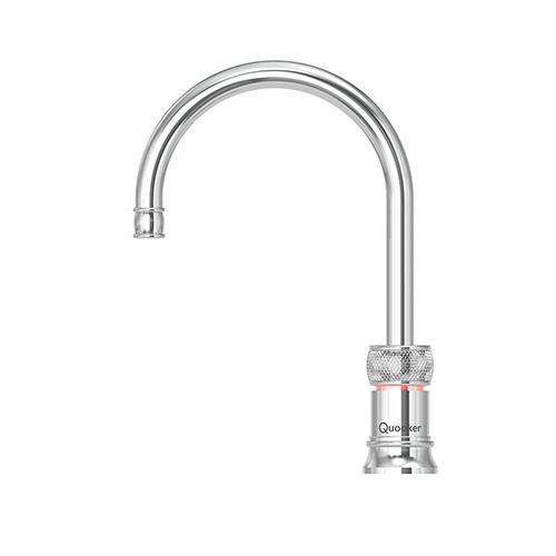 Quooker Classic Nordic Round - Krom - Uden beholder