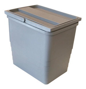 Affaldsspand m. låg 17 l.  H:310 D:306 B:230