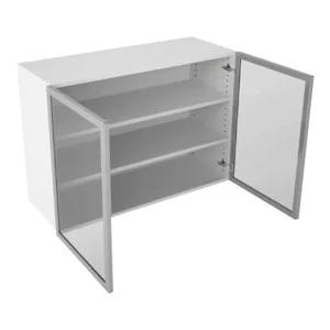 Kitchn Vitrineskab 2 hylder og 2 låger H:704 D:320 B:800